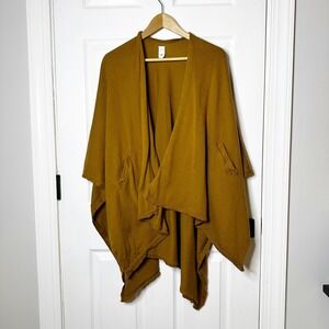 Zestt Organics Ochre Organic Cotton Mila Travel Cardigan